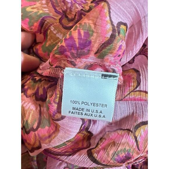 MISA Los Angeles Women's Flirty Floral Cutout Shahdi Mini Dress Size XL Pink NWT - Picture 10 of 10